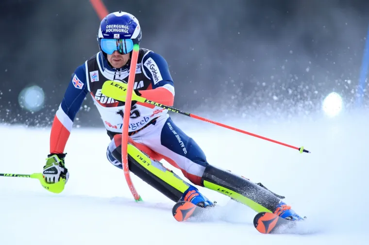 Prva vožnja mu&scaron;kog slaloma Snow Queen Trophy 2019.