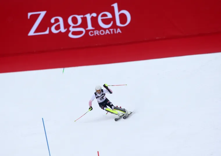 Prva vožnja mu&scaron;kog slaloma Snow Queen Trophy 2019.