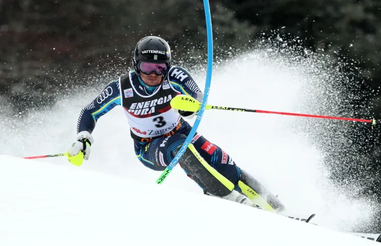 Prva vožnja mu&scaron;kog slaloma Snow Queen Trophy 2019.