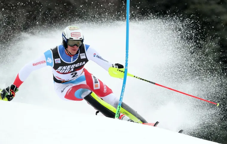 Prva vožnja mu&scaron;kog slaloma Snow Queen Trophy 2019.