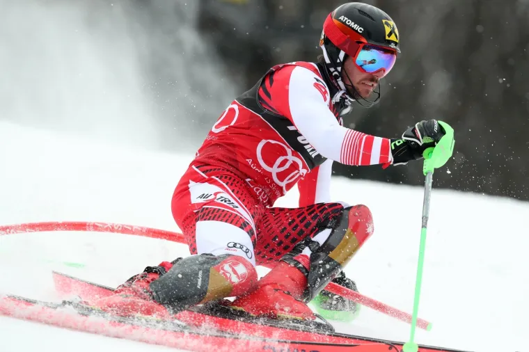 Prva vožnja mu&scaron;kog slaloma Snow Queen Trophy 2019.