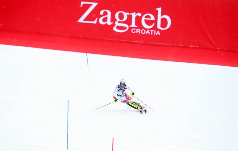 Prva vožnja mu&scaron;kog slaloma Snow Queen Trophy 2019.