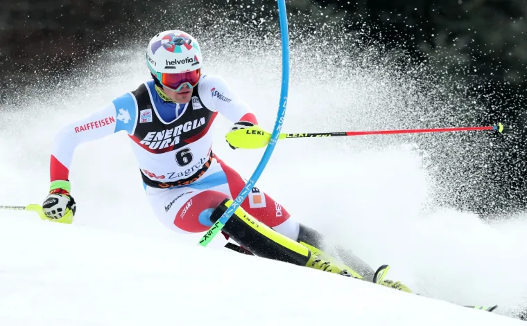 Prva vožnja mu&scaron;kog slaloma Snow Queen Trophy 2019.