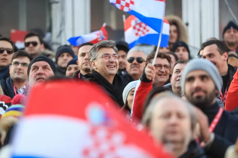 Plenković na Sljemenu