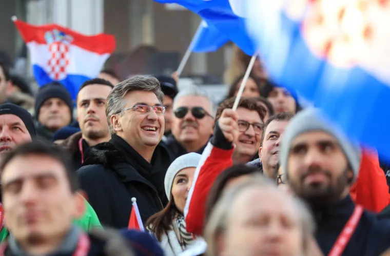 Plenković na Sljemenu