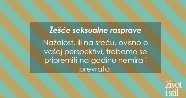 Osam seks trendova u 2019.: hoće li ovo biti godina poligamije?