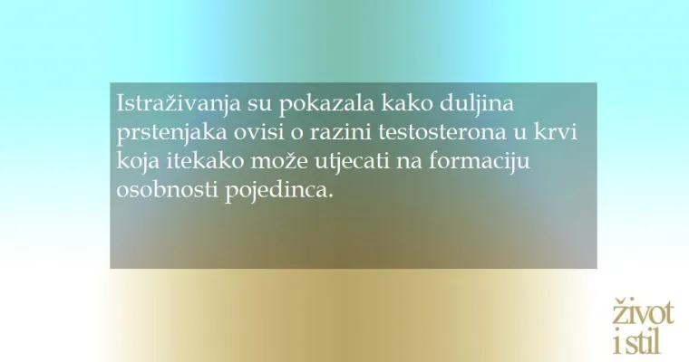 Zapisano je u prstima: saznajte što njihova duljina govori o vašoj osobnosti