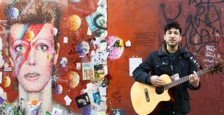 Memorijal David Bowiea u Brixtonu u Londonu