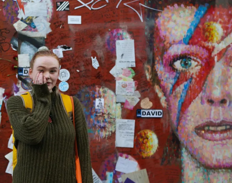 Memorijal David Bowiea u Brixtonu u Londonu