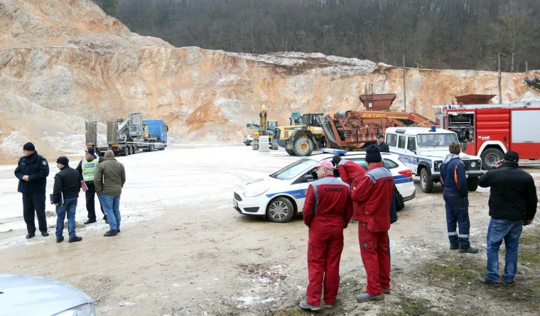 Krnjak: Mu&scaron;karac poginuo prilikom eksplozije u kamenolomu