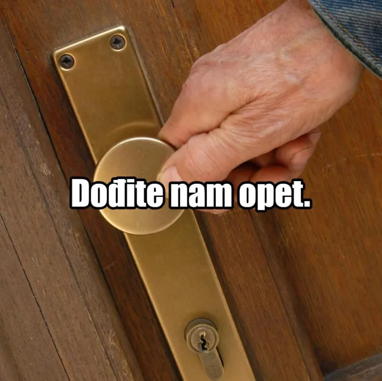 'Nemojte &scaron;ta zamjeriti': Hrvati u gostima i njihov nemilosrdni ritual pozdravljanja, evo 15 najče&scaron;ćih izraza