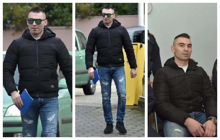 FOTO Daruvarac u pratnji odvjetnika bez riječi u&scaron;ao na zadarski sud