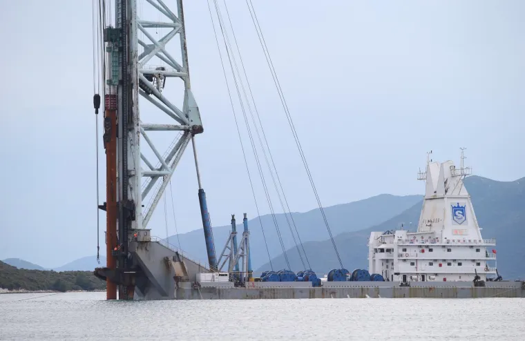 Najveći projekt u Hrvatskoj: Počeli radovi na Pelje&scaron;kom mostu