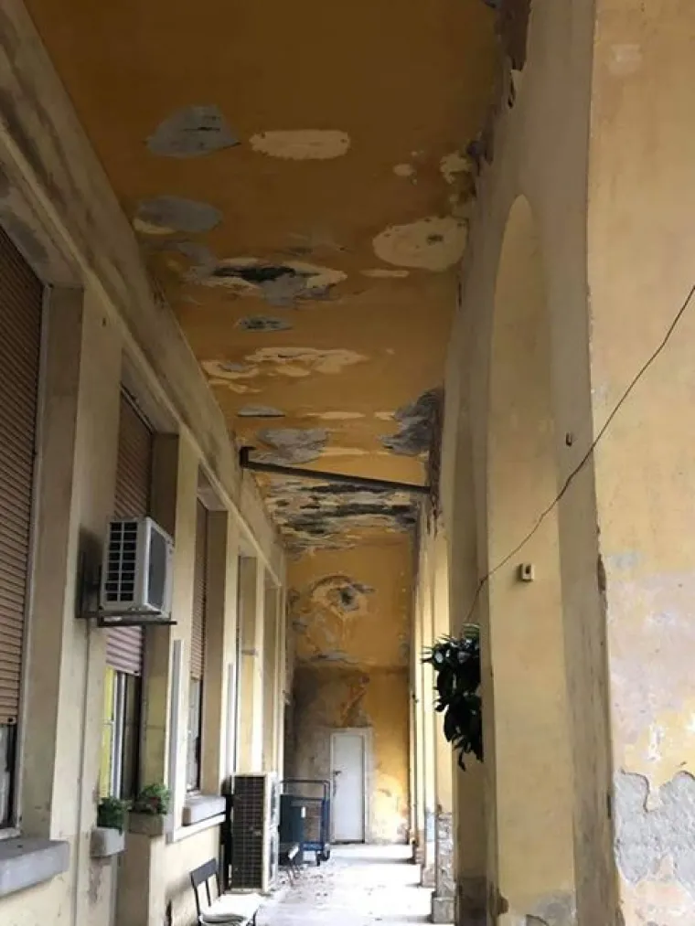 &Scaron;okantne fotografije Dječje bolnice Kantrida u Rijeci: Zgrada je stara, derutna i nesigurna, a ostale su u jo&scaron; gorem stanju