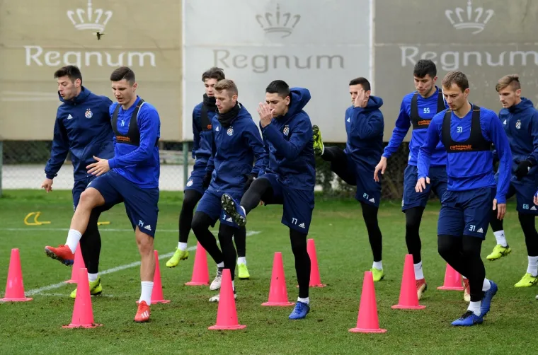 PRIPREME ZA PROLJETNU SEZONU: Dinamo odradio jutarnji trening u Beleku