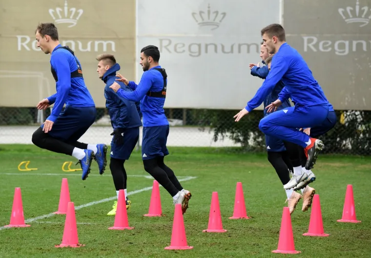 PRIPREME ZA PROLJETNU SEZONU: Dinamo odradio jutarnji trening u Beleku