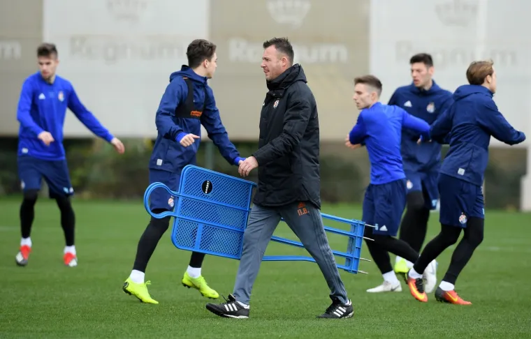PRIPREME ZA PROLJETNU SEZONU: Dinamo odradio jutarnji trening u Beleku