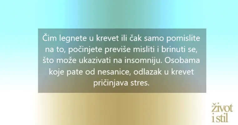 9 znakova koji mogu upućivati na poremećaj spavanja