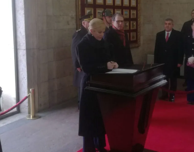 Kolinda Grabar-Kitarović u Turskoj