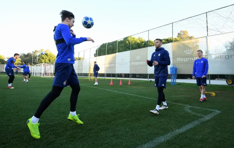 Dinamovi igrači odradili popodnevni trening na zimskim pripremama u Turskoj