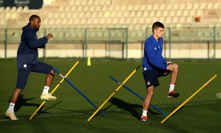 Dinamovi igrači odradili popodnevni trening na zimskim pripremama u Turskoj