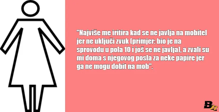 &Scaron;to žene nesnosno iritira kod mu&scaron;kih i OBRNUTO - poku&scaron;ali smo prikazati kroz 20 sličica