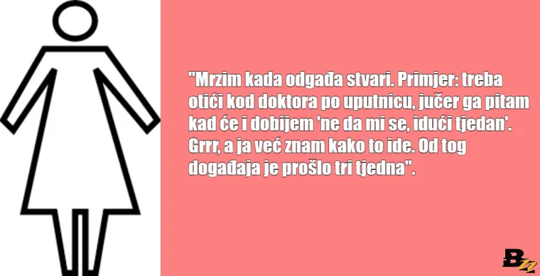 &Scaron;to žene nesnosno iritira kod mu&scaron;kih i OBRNUTO - poku&scaron;ali smo prikazati kroz 20 sličica