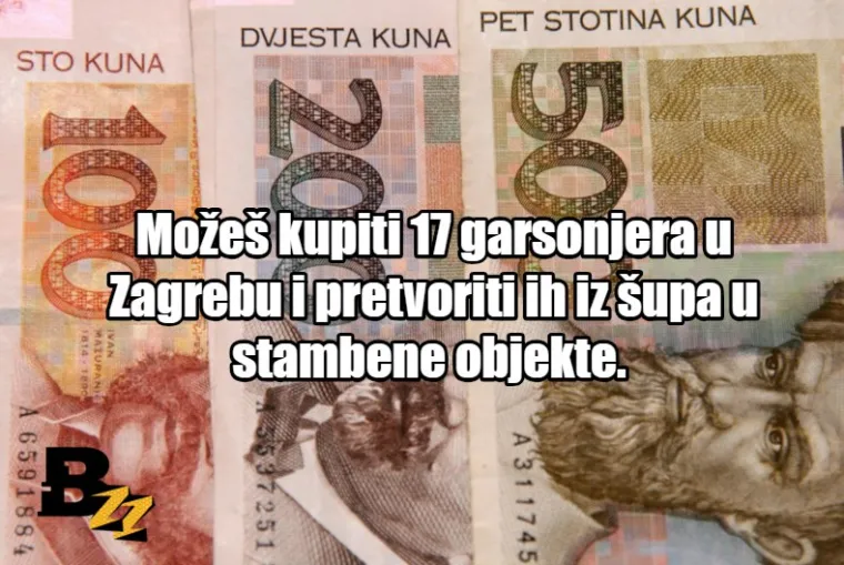 Plati nam i napi&scaron;emo članak o tebi: TOP 20 bizarluka kojih može&scaron; napraviti s milijun eura