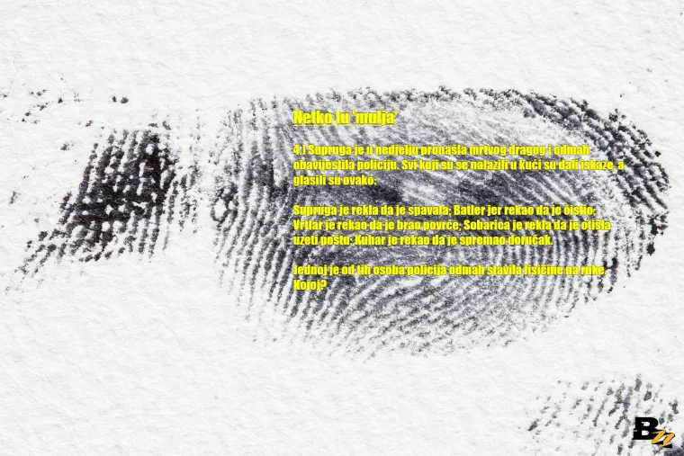 Jeste li upravo vi novi Hercule Poirot, a da toga niste ni svjesni? TOP 9 detektivskih zagonetki i odgovora (nemojte varati)