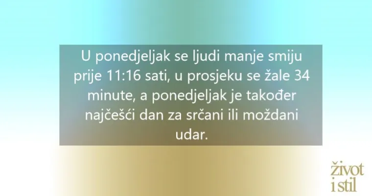 Danas je najdepresivniji dan u godini - evo kako preživjeti 'Blue Monday'