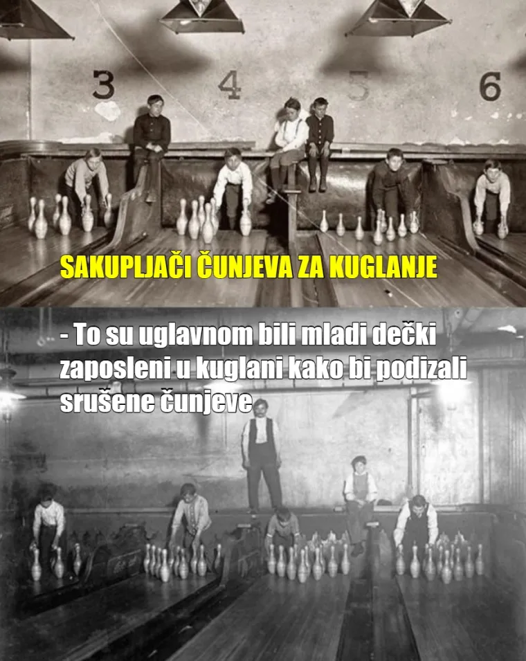 Ljudski alarmi, &scaron;takorolovci, rezači leda:  TOP 10 zanimanja koja su odavno pokojna