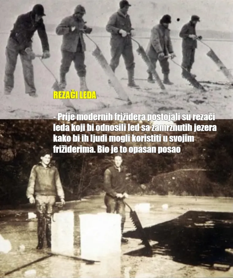 Ljudski alarmi, &scaron;takorolovci, rezači leda:  TOP 10 zanimanja koja su odavno pokojna