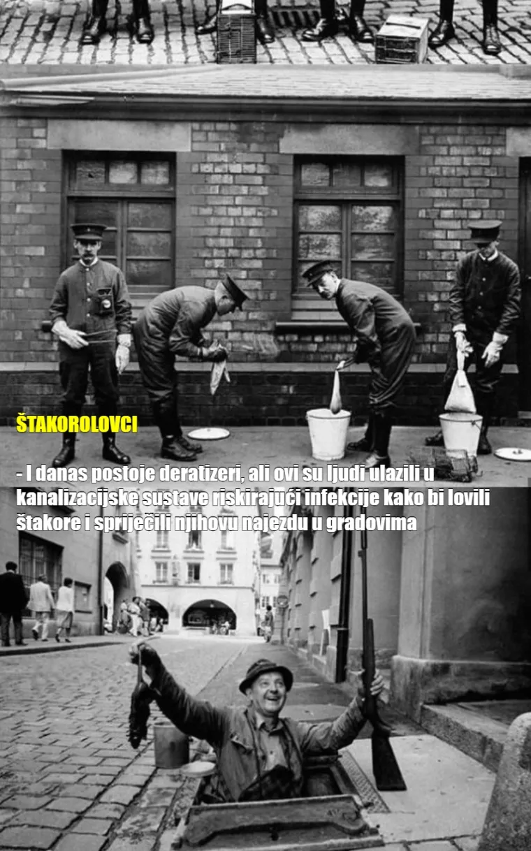 Ljudski alarmi, &scaron;takorolovci, rezači leda:  TOP 10 zanimanja koja su odavno pokojna