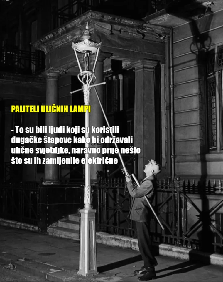 Ljudski alarmi, &scaron;takorolovci, rezači leda:  TOP 10 zanimanja koja su odavno pokojna