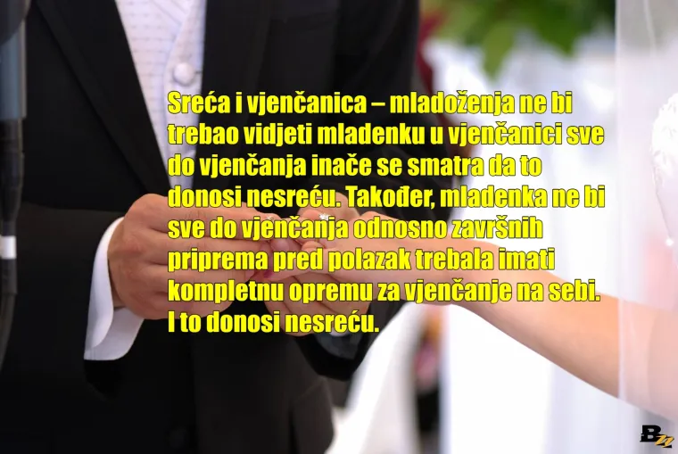 Ne&scaron;to staro, ne&scaron;to novo, ne&scaron;to posuđeno: TOP 16 narodnih vjerovanja i običaja na hrvatskim vjenčanjima