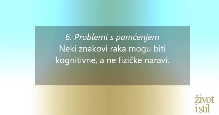 8 prikrivenih simptoma raka kojih moramo biti svjesni