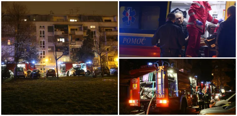 Večeras oko 20 sati na zagrebačkoj Volovčici, u Zapoljskoj ulici, planuo je stan u zgradi, a u njemu je pronađen mrtav čovjek.