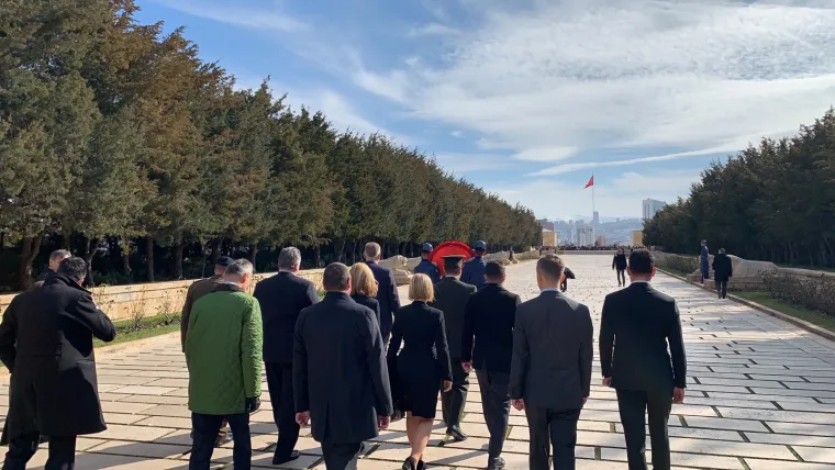 Ministar Božinović stigao u Ankaru: Nakon polaganja vijenca slijedi susret s turskim kolegom