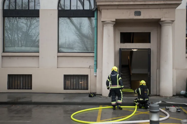 Buknuo požar u podrumu hotela Esplanade u Zagrebu