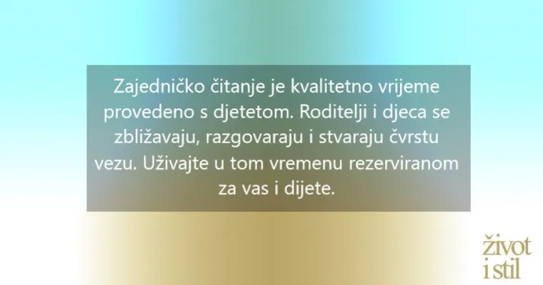 Vi&scaron;e od priče za laku noć: pogledajte čudesan utjecaj čitanja djeci od najranije dobi
