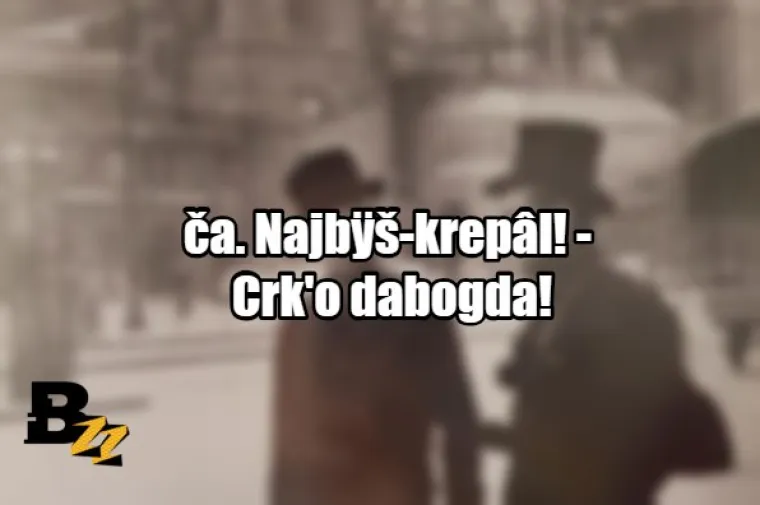 'Mandav&ocirc;&scaron;ka, žbir&yuml;no!': 20 starih kajkavskih i čakavskih psovki izgubljenih u vremenu