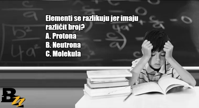 Koliko se dobro sjećate? KVIZ od 15 pitanja iz gradiva osnovne i srednje škole