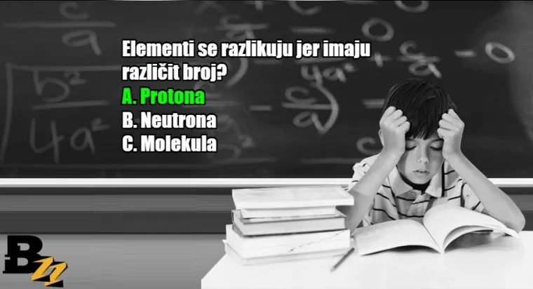 Koliko se dobro sjećate? KVIZ od 15 pitanja iz gradiva osnovne i srednje škole