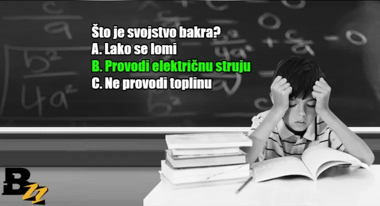 Koliko se dobro sjećate? KVIZ od 15 pitanja iz gradiva osnovne i srednje škole