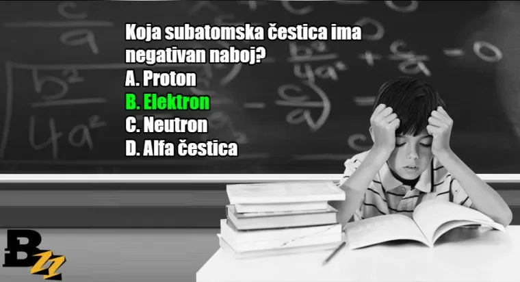 Koliko se dobro sjećate? KVIZ od 15 pitanja iz gradiva osnovne i srednje škole