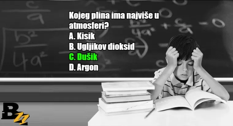 Koliko se dobro sjećate? KVIZ od 15 pitanja iz gradiva osnovne i srednje &scaron;kole