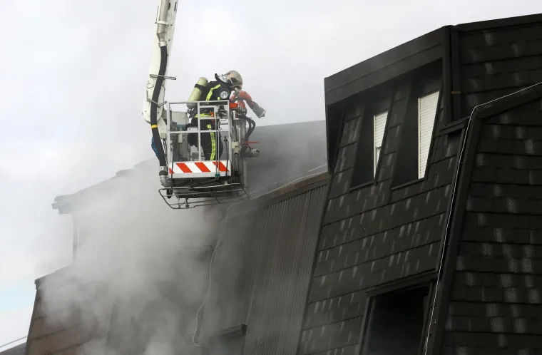 Veliki požar u Zagrebu: Pogledajte intervenciju vatrogasaca