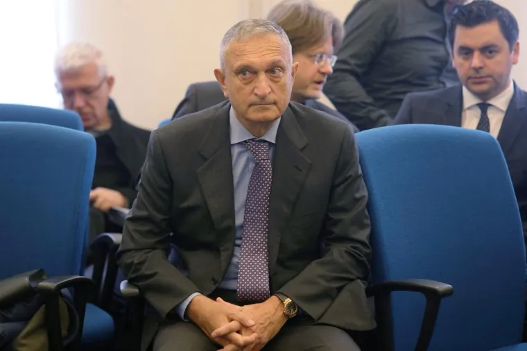 Zagreb: Robert Ježić svjedočio na suđenju u aferi INA-MOL 4.02.2019., Zagreb - Na Zupanijskom sudu nastavljeno je sudjenje bivsem premijeru Ivi Sanaderu za aferu INA-MOL. Na sudjenju je svjedocio Robert Jezic. Photo: Dalibor Urukalovic/PIXSELL