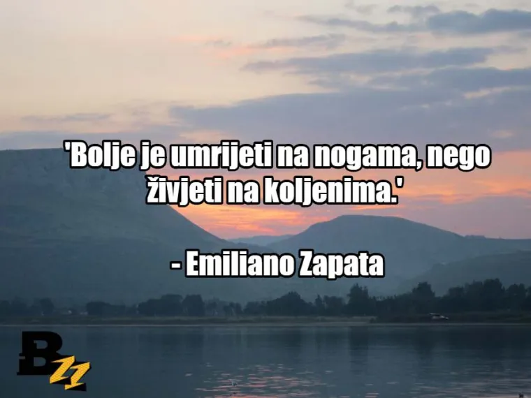 'Bolje je živjeti na nogama, nego umrijeti na koljenima.': 20 šmekerskih izjava poznatih povijesnih osoba