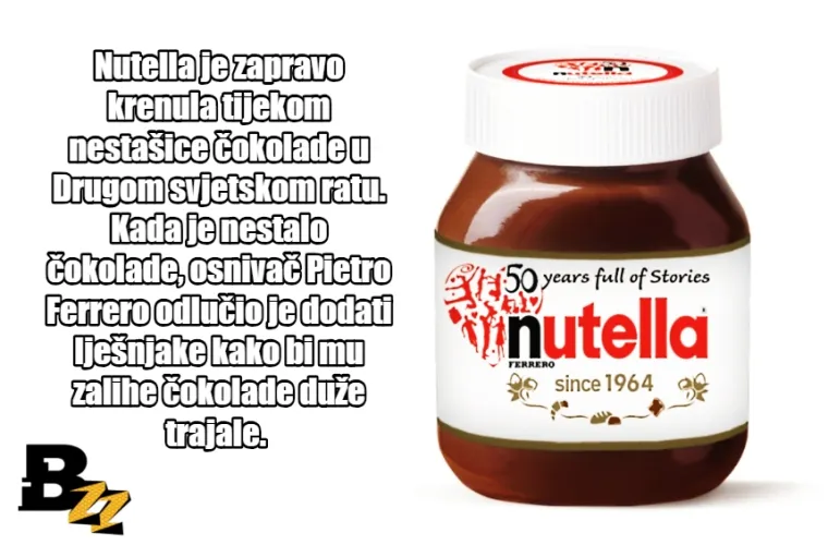 Kaže se 'Njutela'! Povodom Svjetskog dana Nutelle donosimo vam 20 zanimljivih činjenica